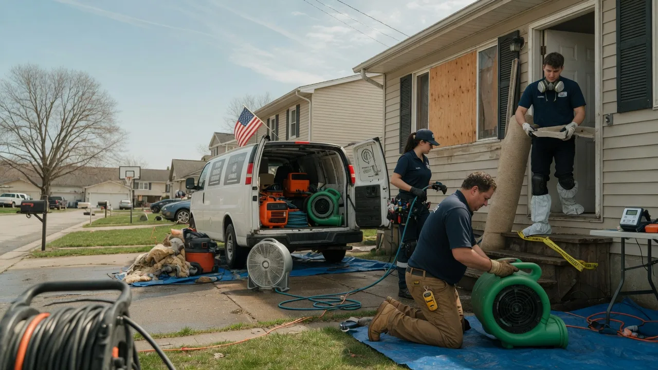 Water Damage Restoration in Snook, TX near me